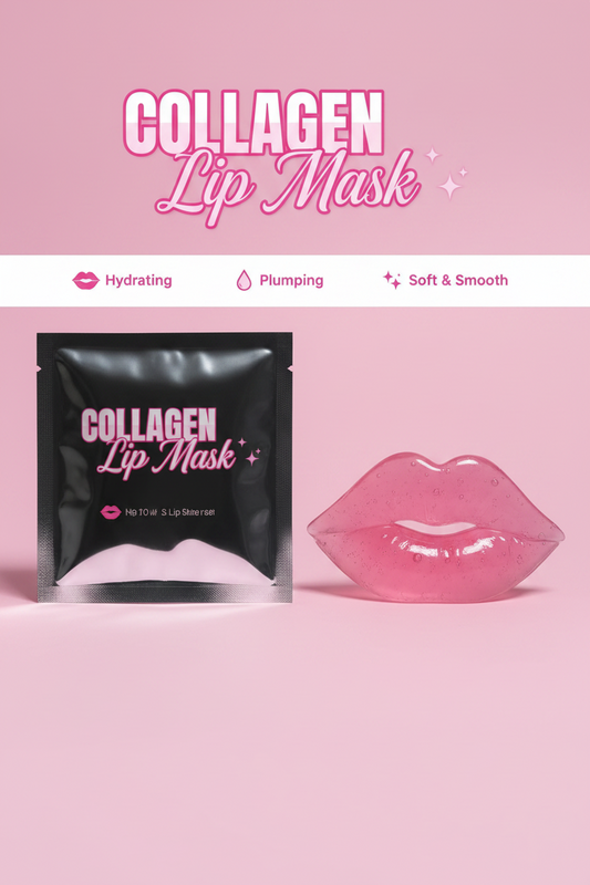 💋 Collagen Hydrating Lip Mask – Pink